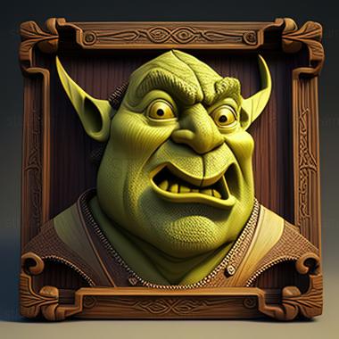 3D model Shrek 2 (STL)